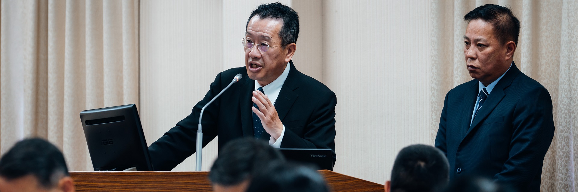 立院審查國防部主管預算凍結案　顧部長回應潛艦海測等議題